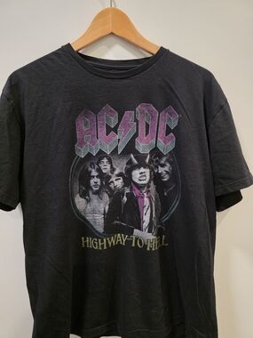 AC/DC Highway to Hell Tour Tee – Black – Size L/G